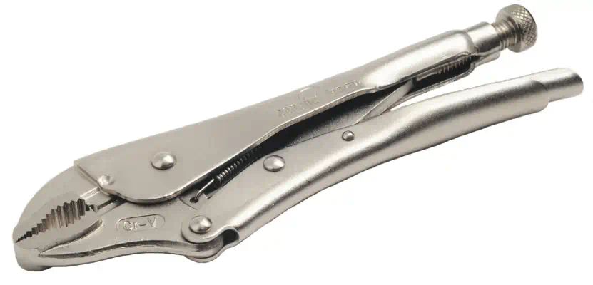 75255 — Зажим жестянщика 250 мм сервис ключ (с круглыми губками) СЕРВИС КЛЮЧ